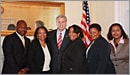 African Americans with delegate