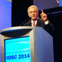 Jack Gerard addressing at IOSC