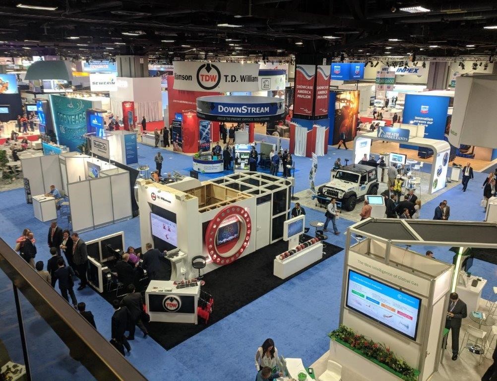world gas conference exhibit hall