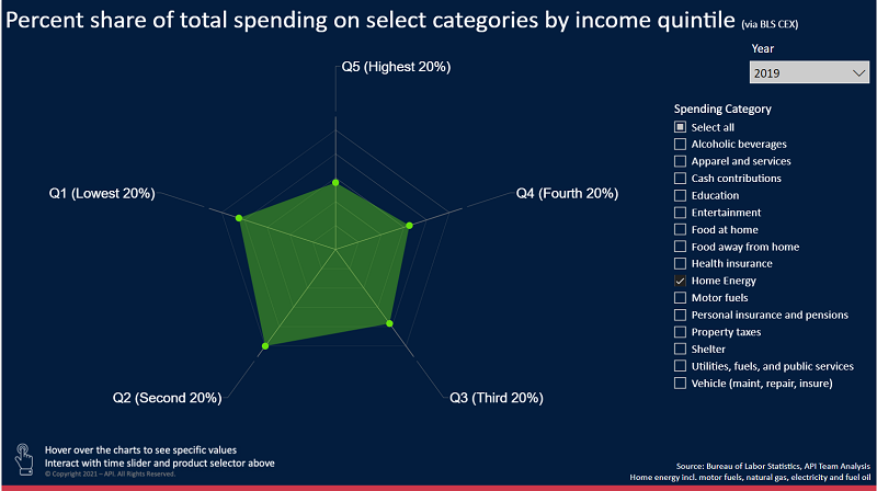 U.S. Consumer Expenditure Burden by Income Level